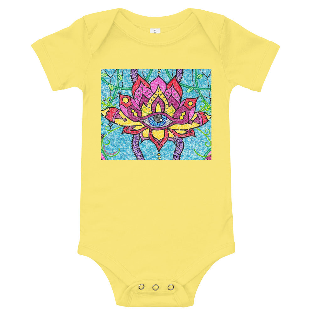 Mandala Maze Baby Bodysuit