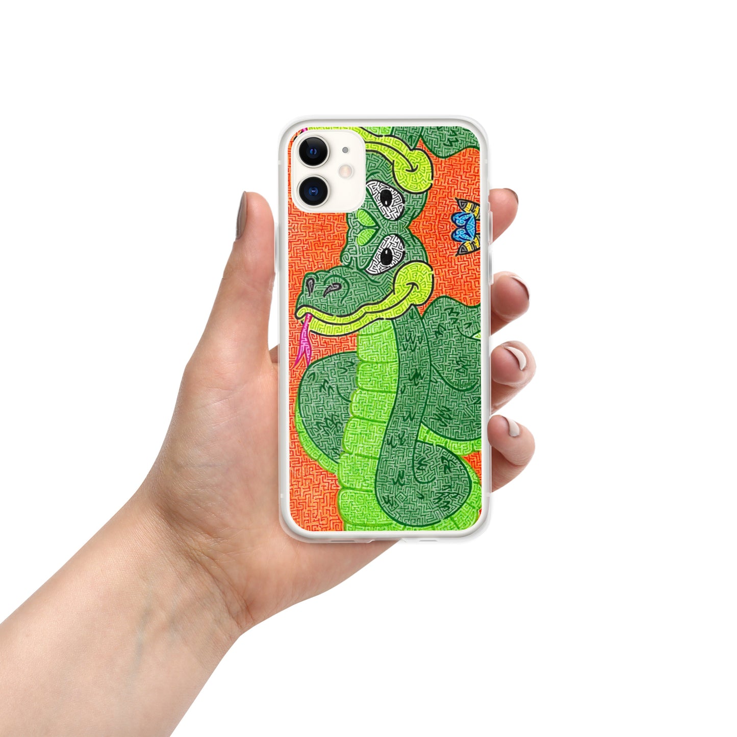 Snake Maze iPhone Case