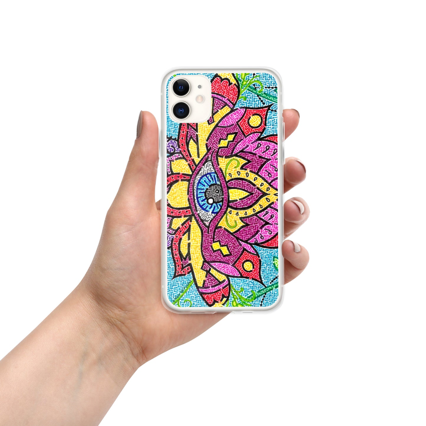 Mandala Maze iPhone Case