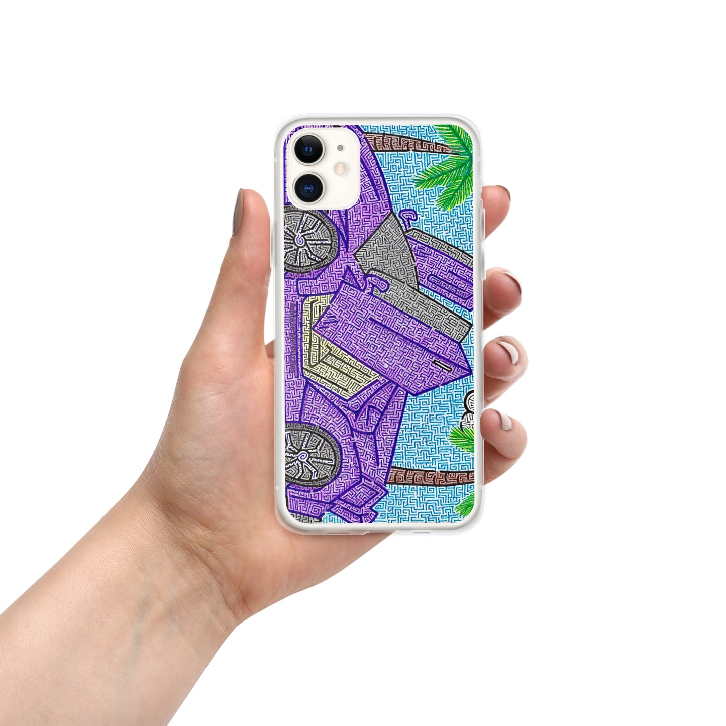 Lamborghini Maze iPhone Case