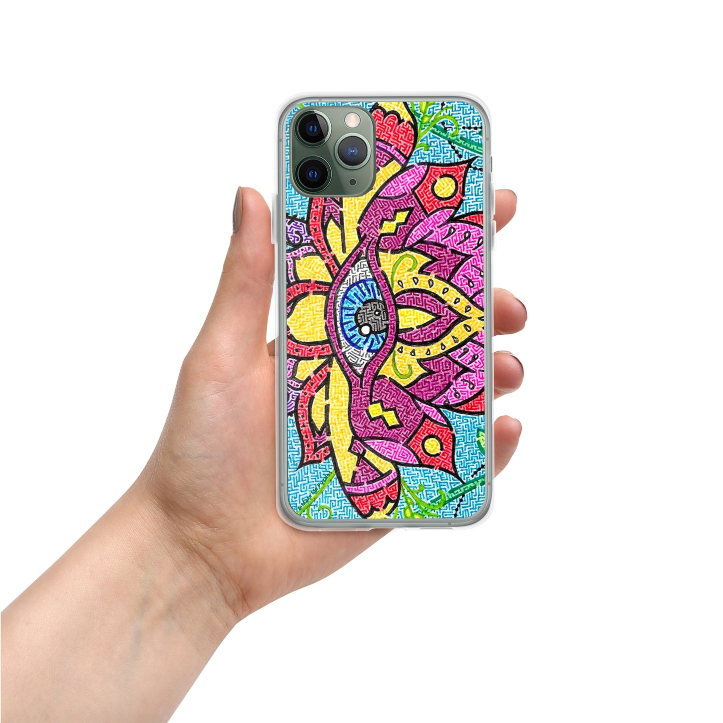 Mandala Maze iPhone Case