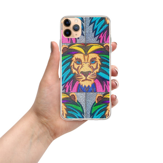 Lion Maze iPhone Case