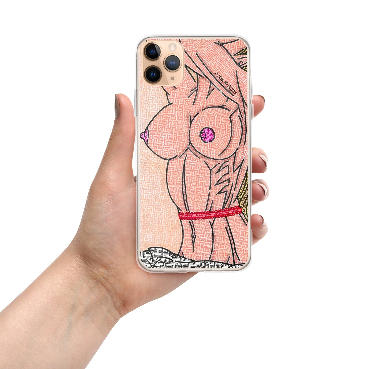 Breasts Maze iPhone Case