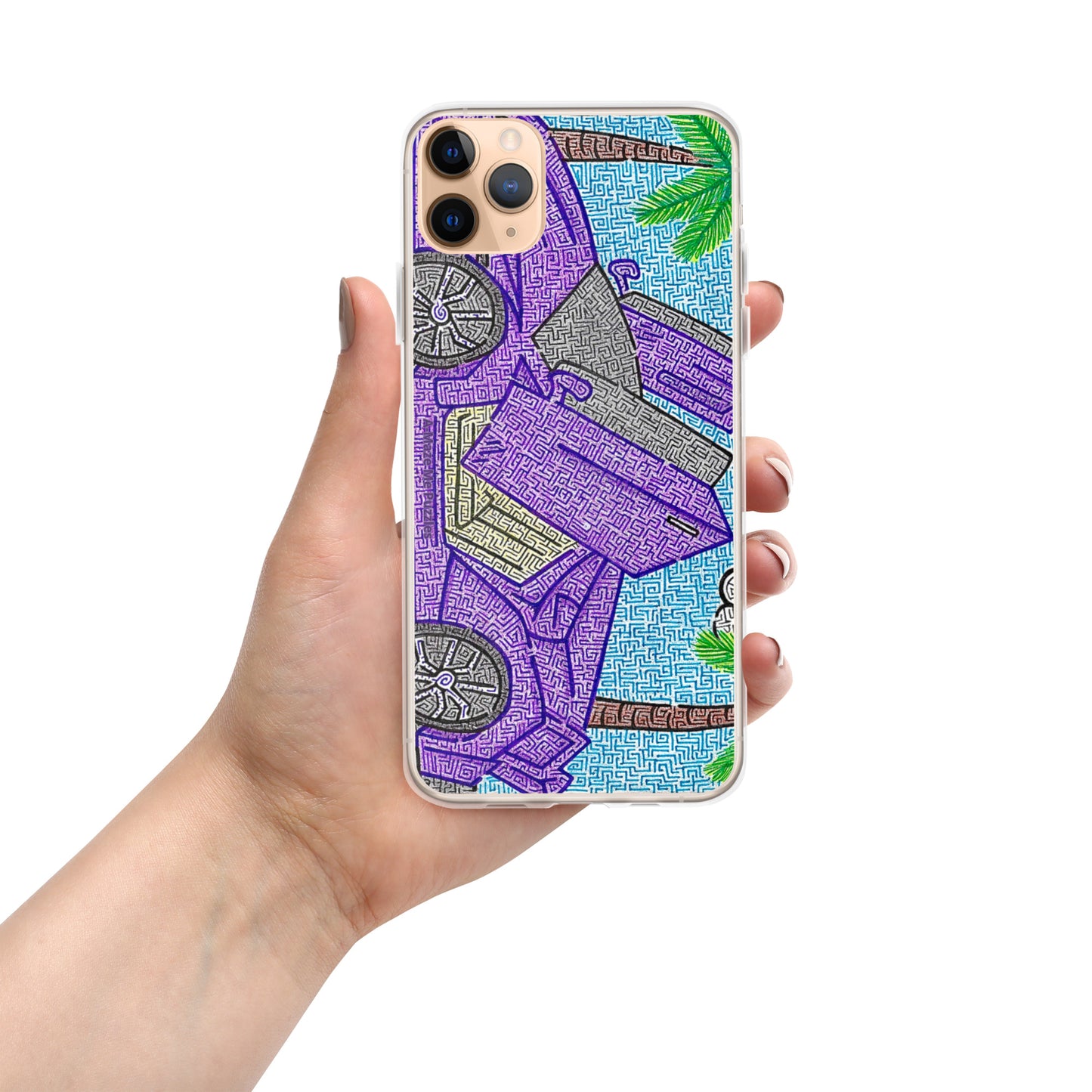 Lamborghini Maze iPhone Case