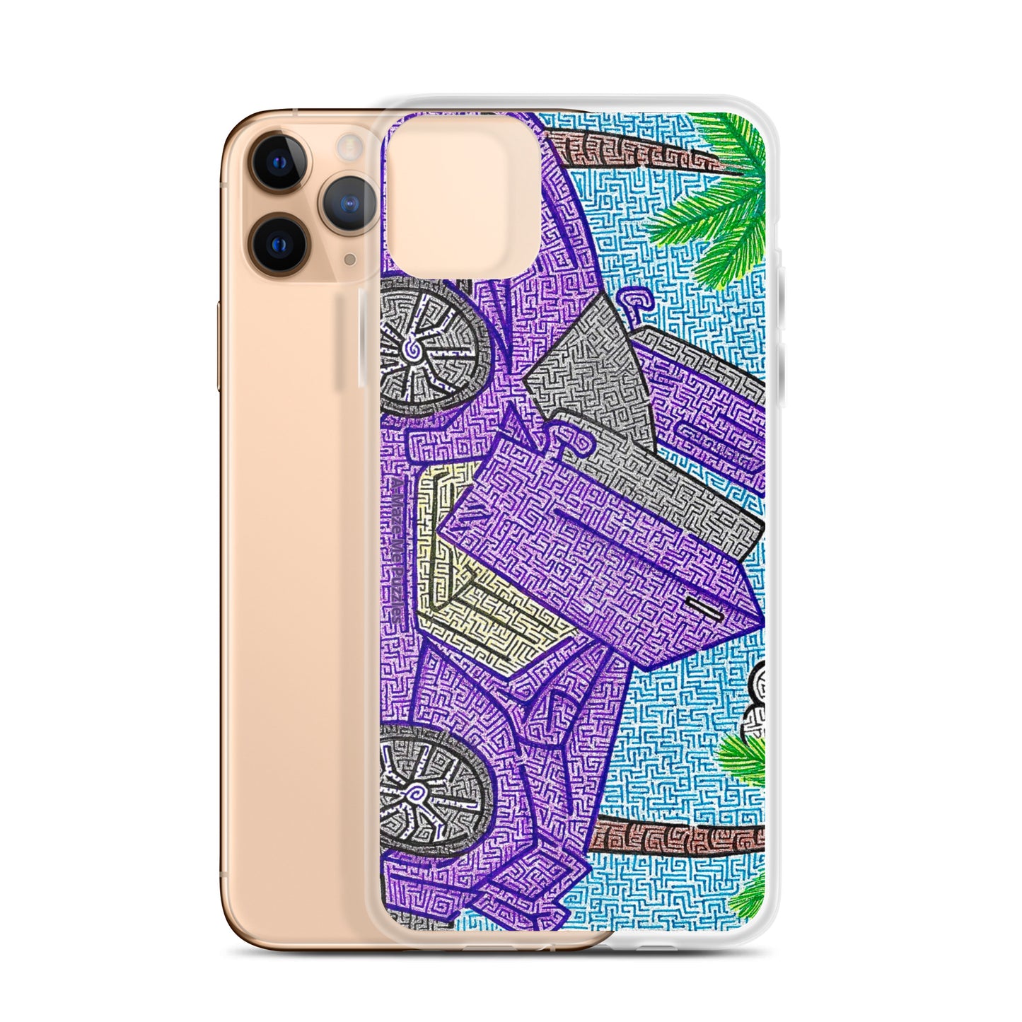Lamborghini Maze iPhone Case