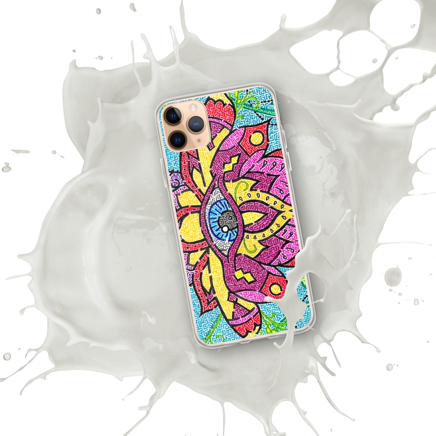 Mandala Maze iPhone Case