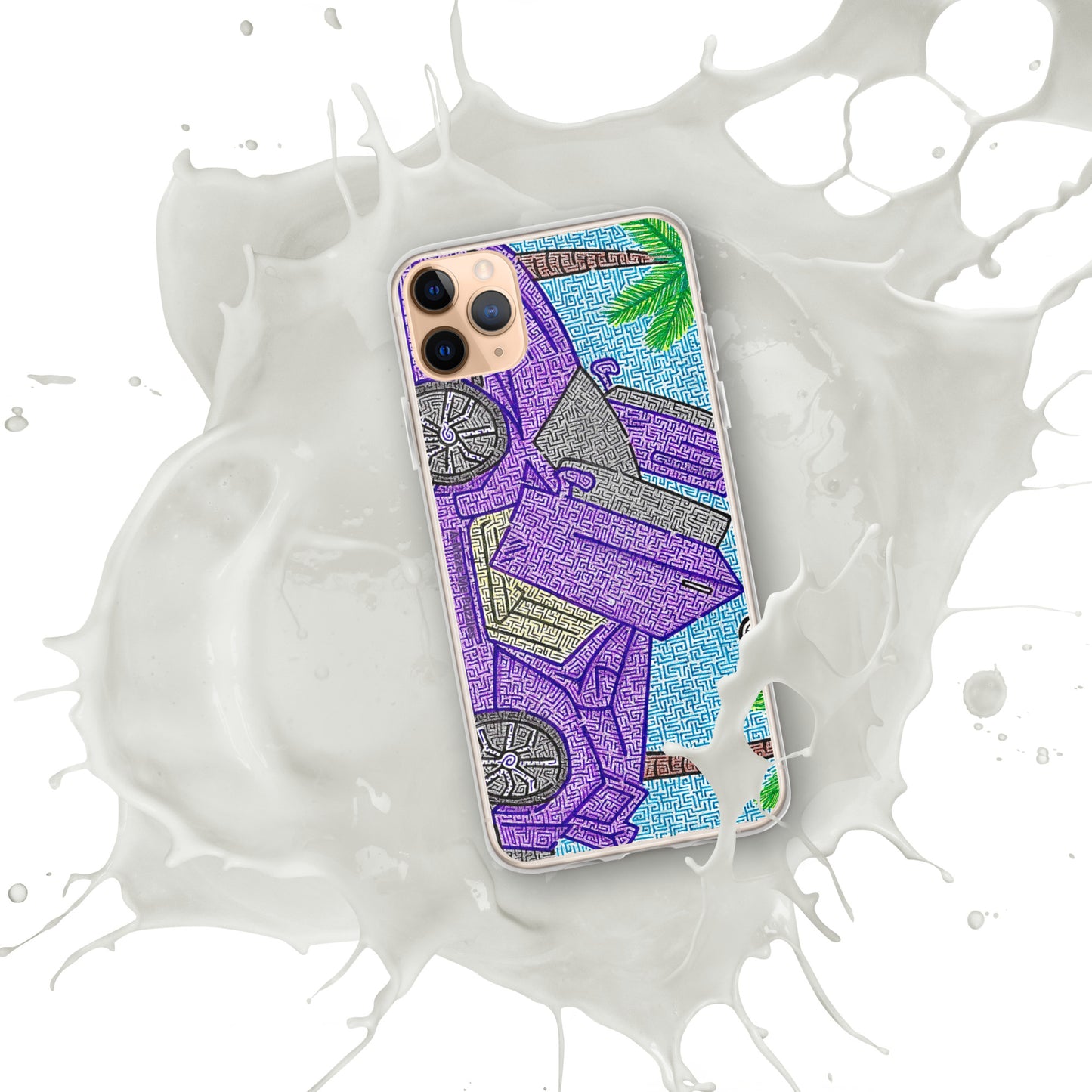 Lamborghini Maze iPhone Case