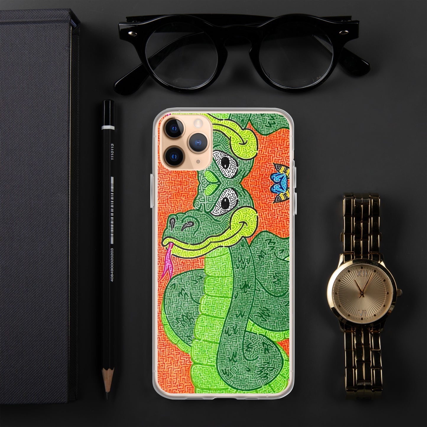 Snake Maze iPhone Case