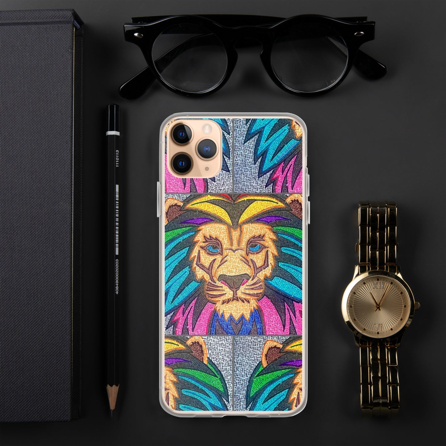 Lion Maze iPhone Case