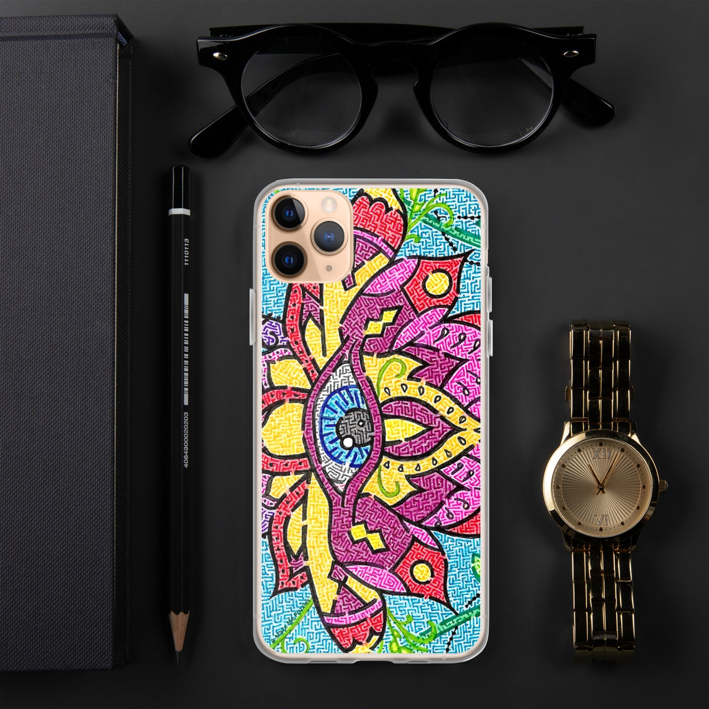 Mandala Maze iPhone Case