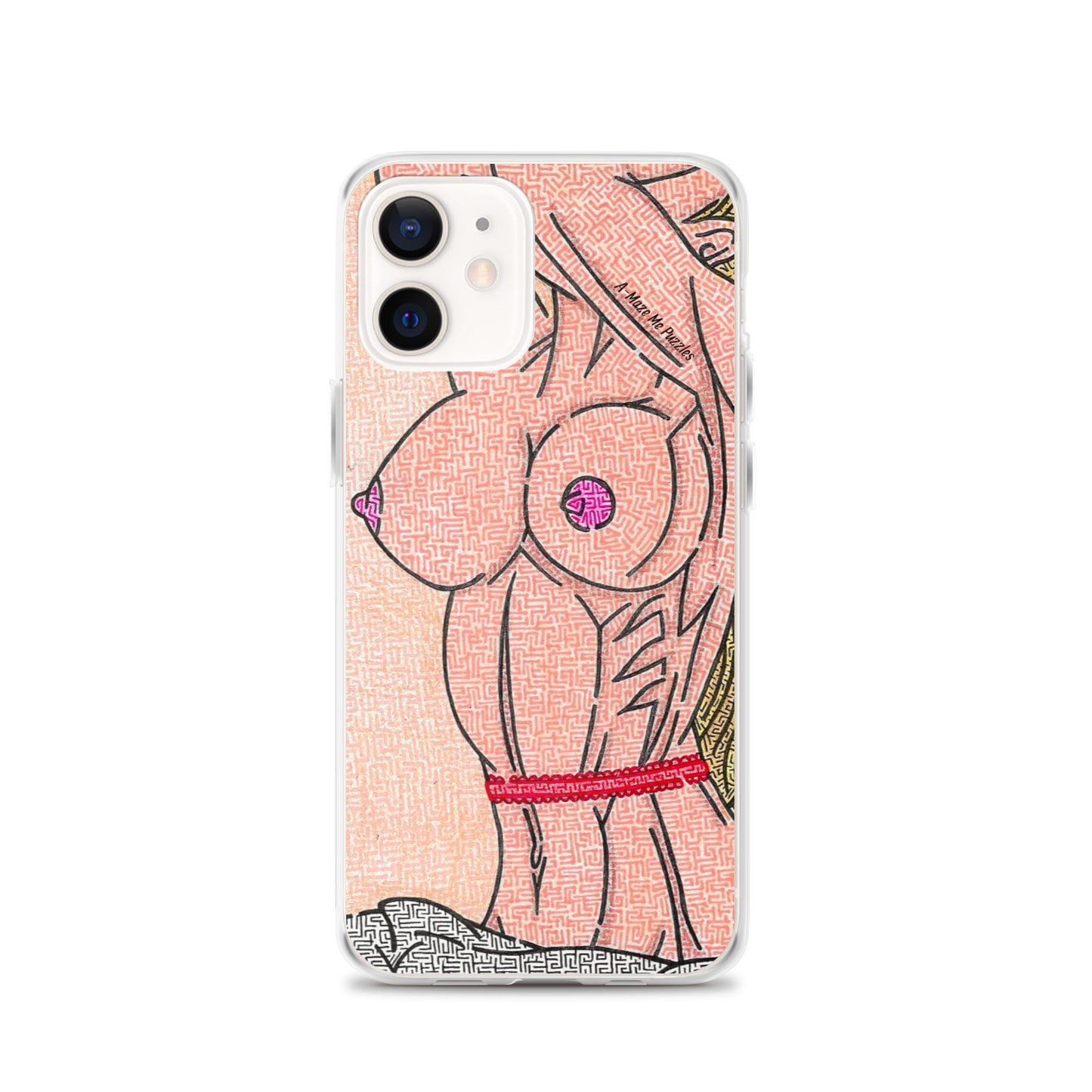 Breasts Maze iPhone Case