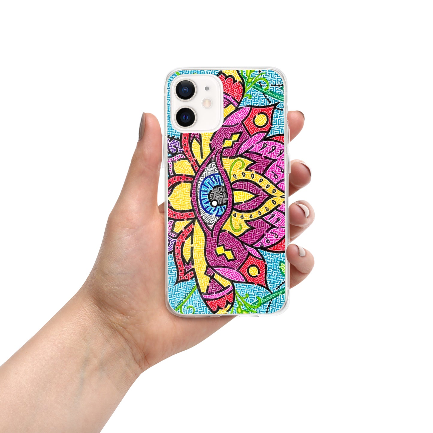 Mandala Maze iPhone Case