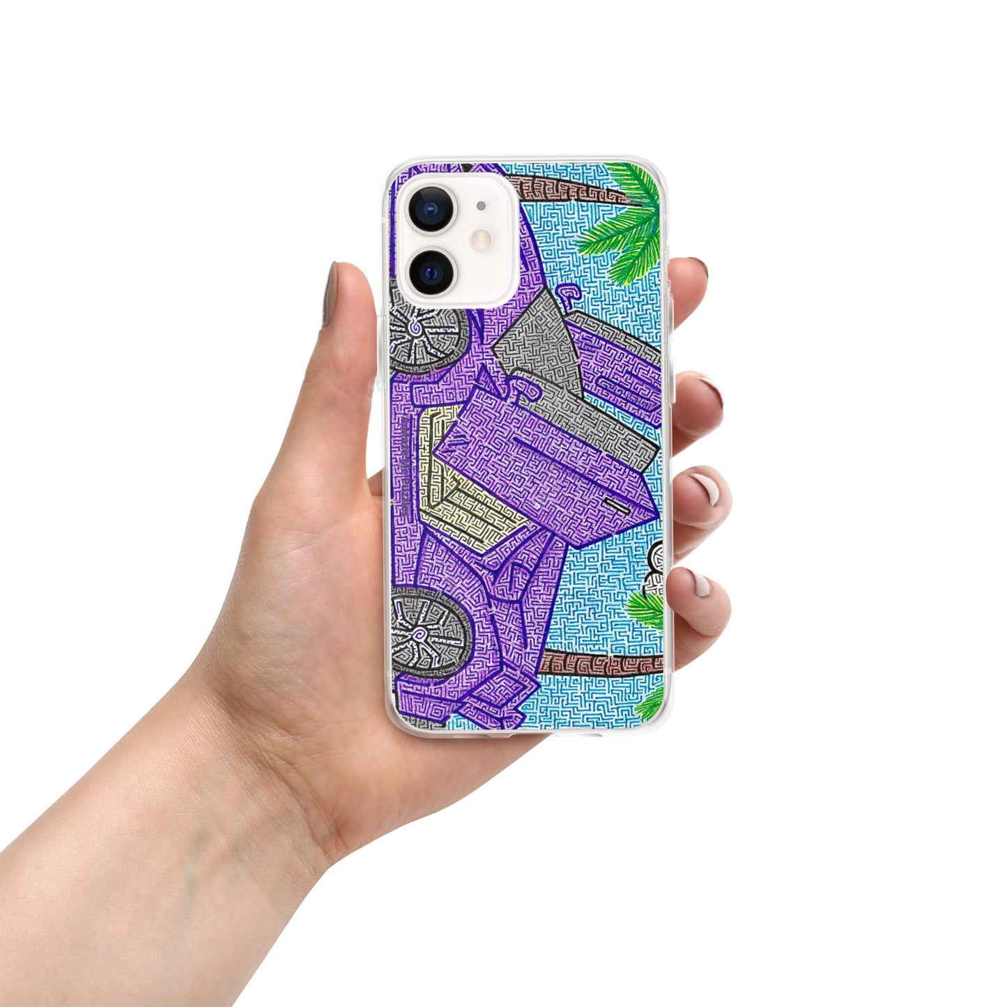 Lamborghini Maze iPhone Case