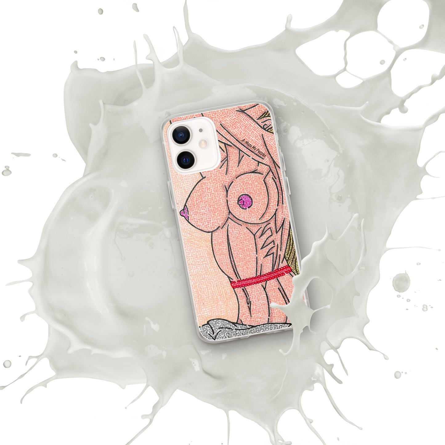 Breasts Maze iPhone Case