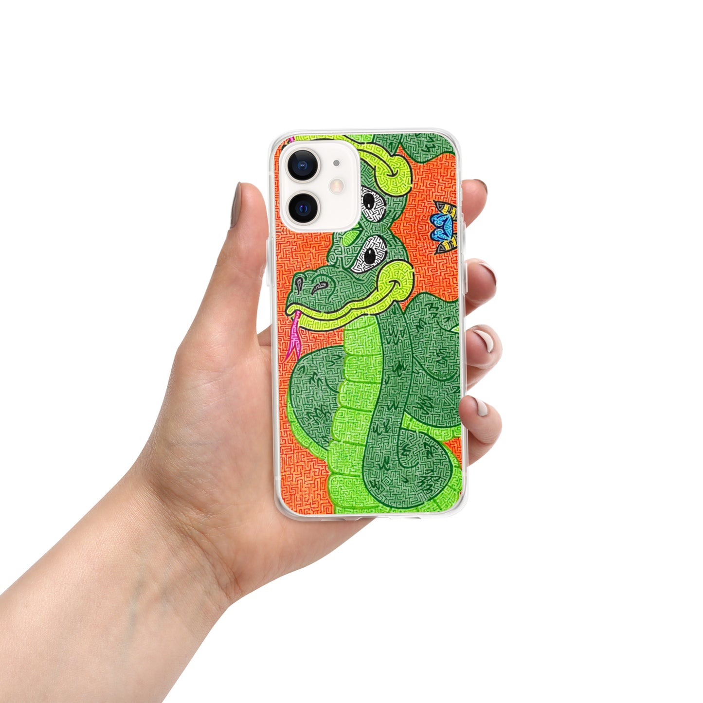 Snake Maze iPhone Case