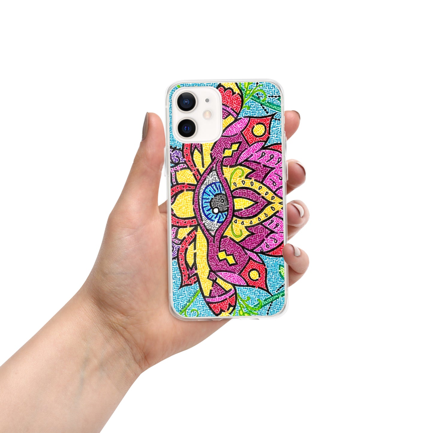 Mandala Maze iPhone Case