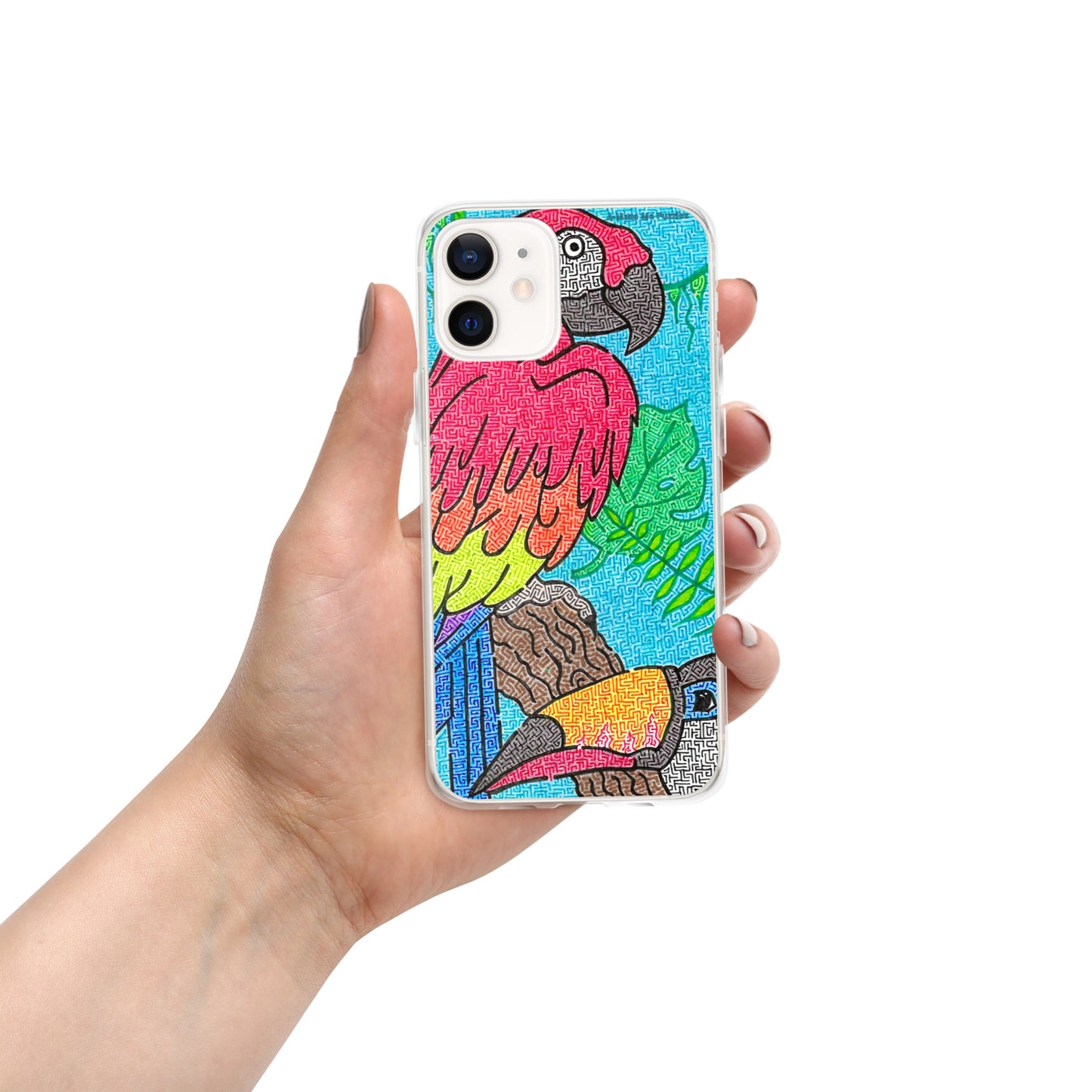 Parrot Maze iPhone Case