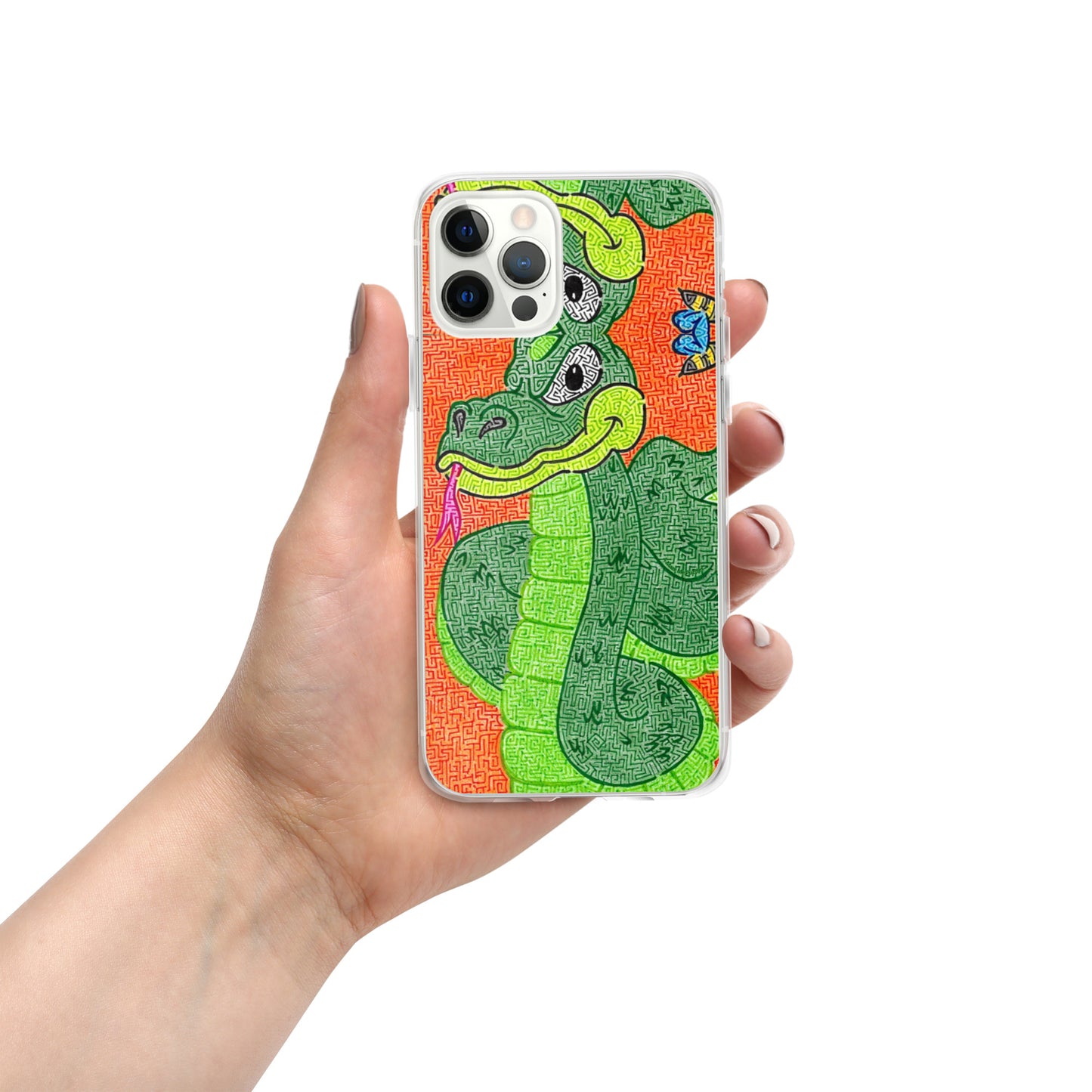 Snake Maze iPhone Case