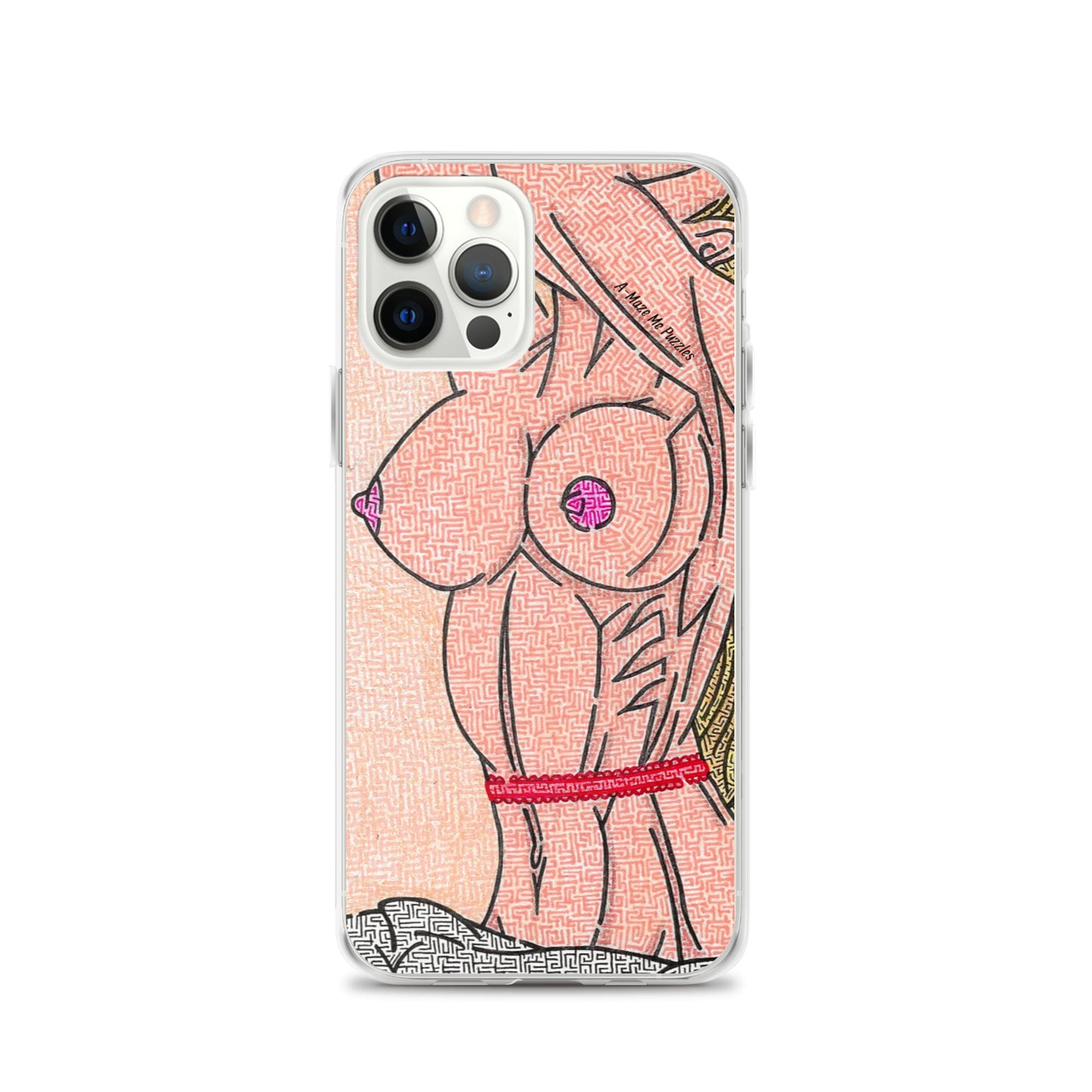 Breasts Maze iPhone Case