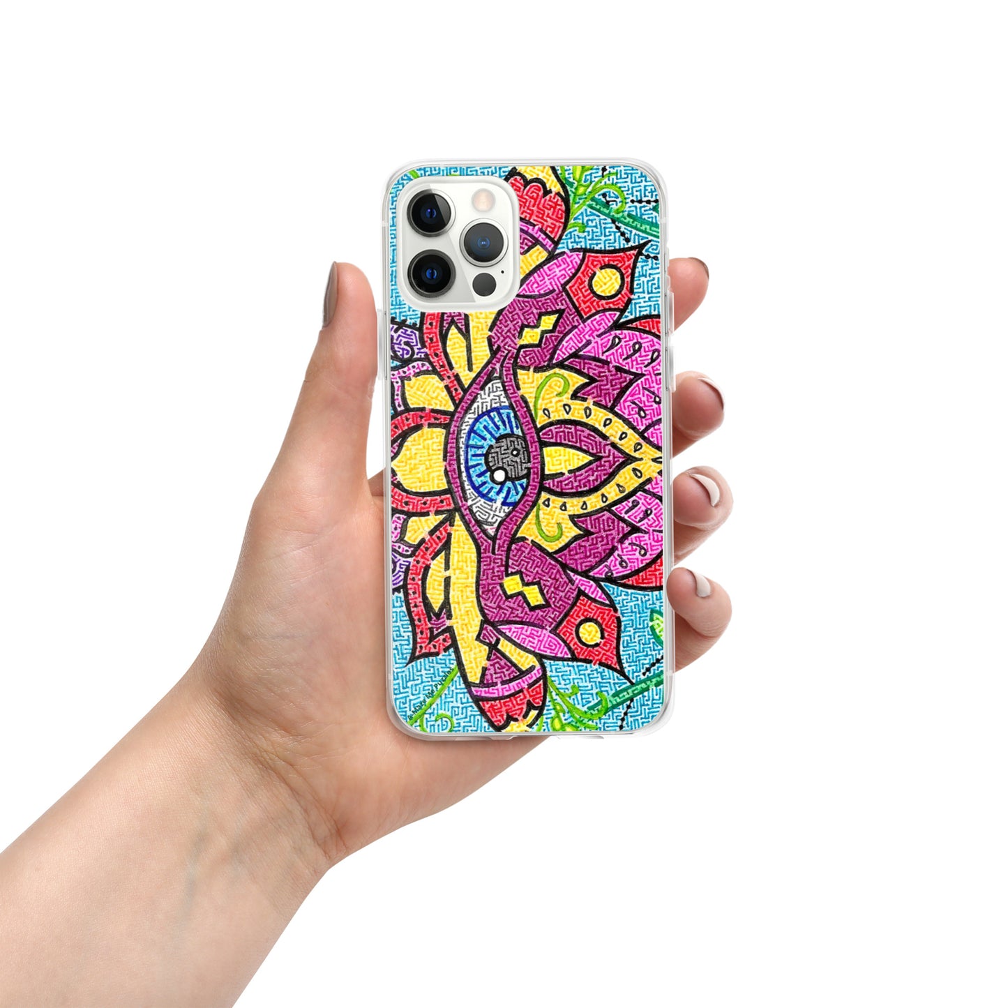 Mandala Maze iPhone Case