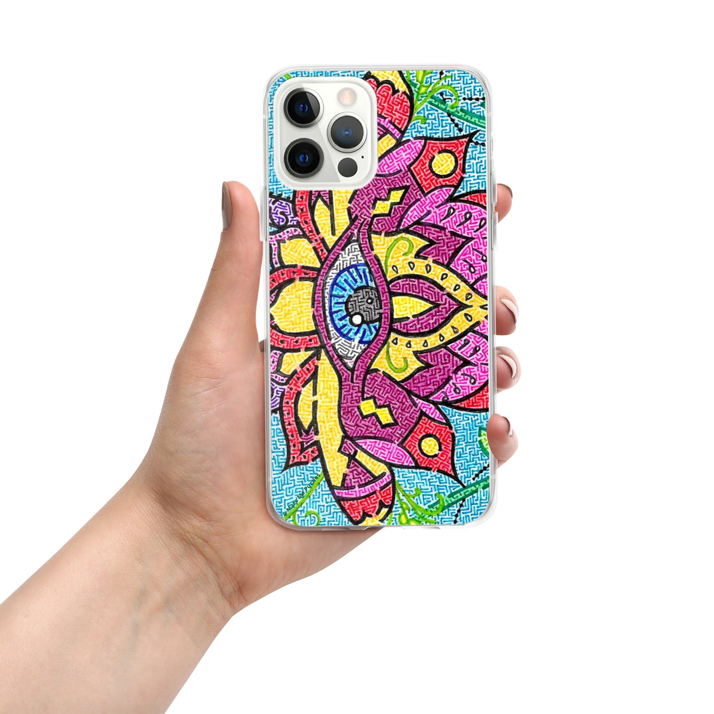 Mandala Maze iPhone Case