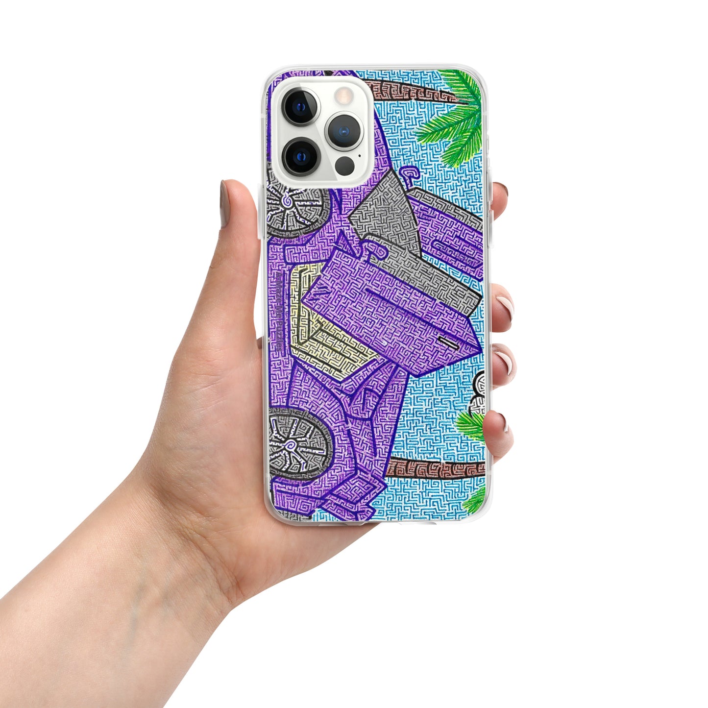 Lamborghini Maze iPhone Case