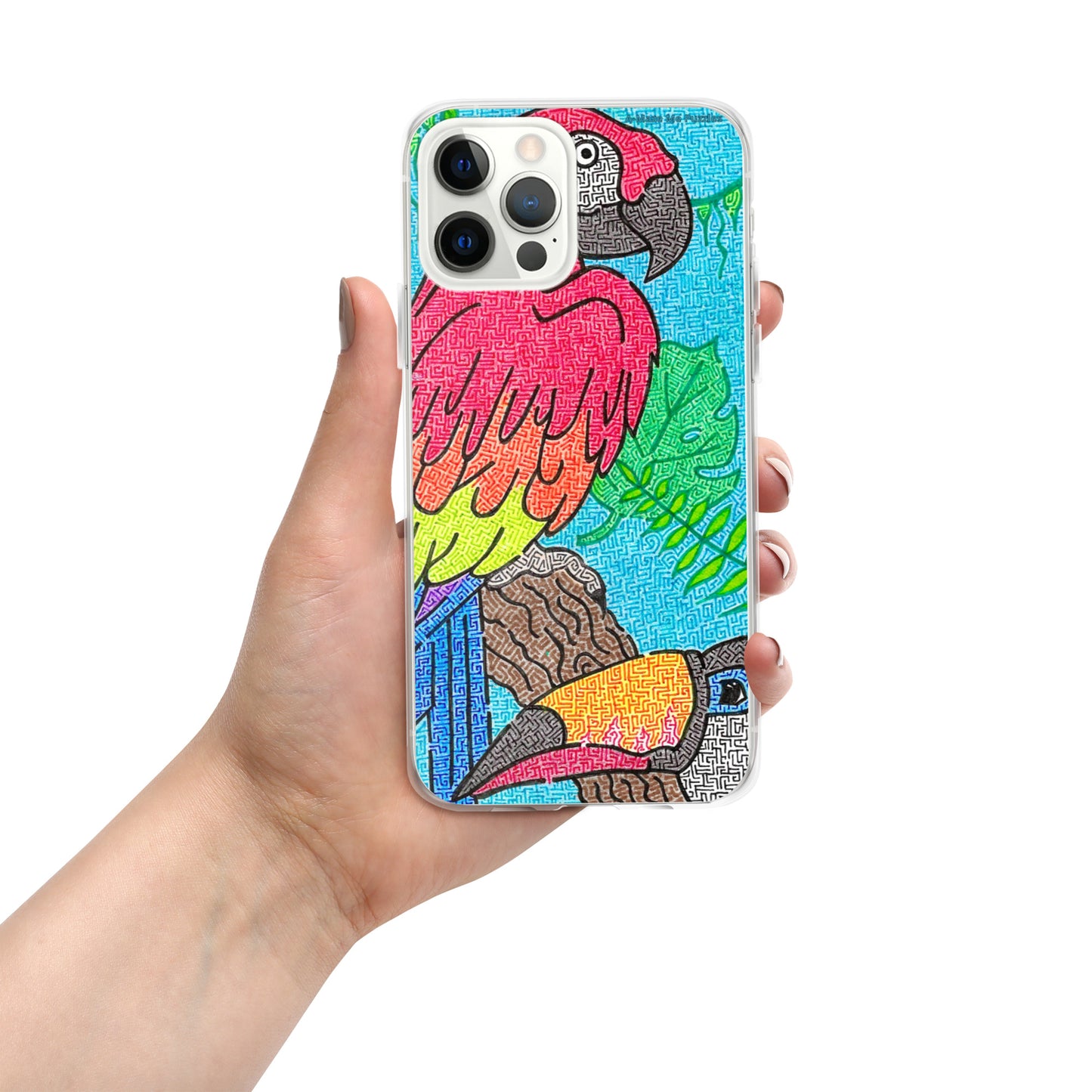 Parrot Maze iPhone Case