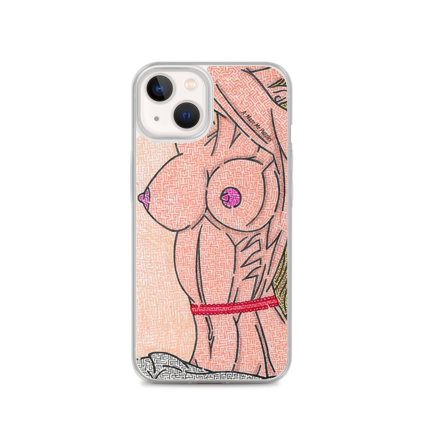 Breasts Maze iPhone Case