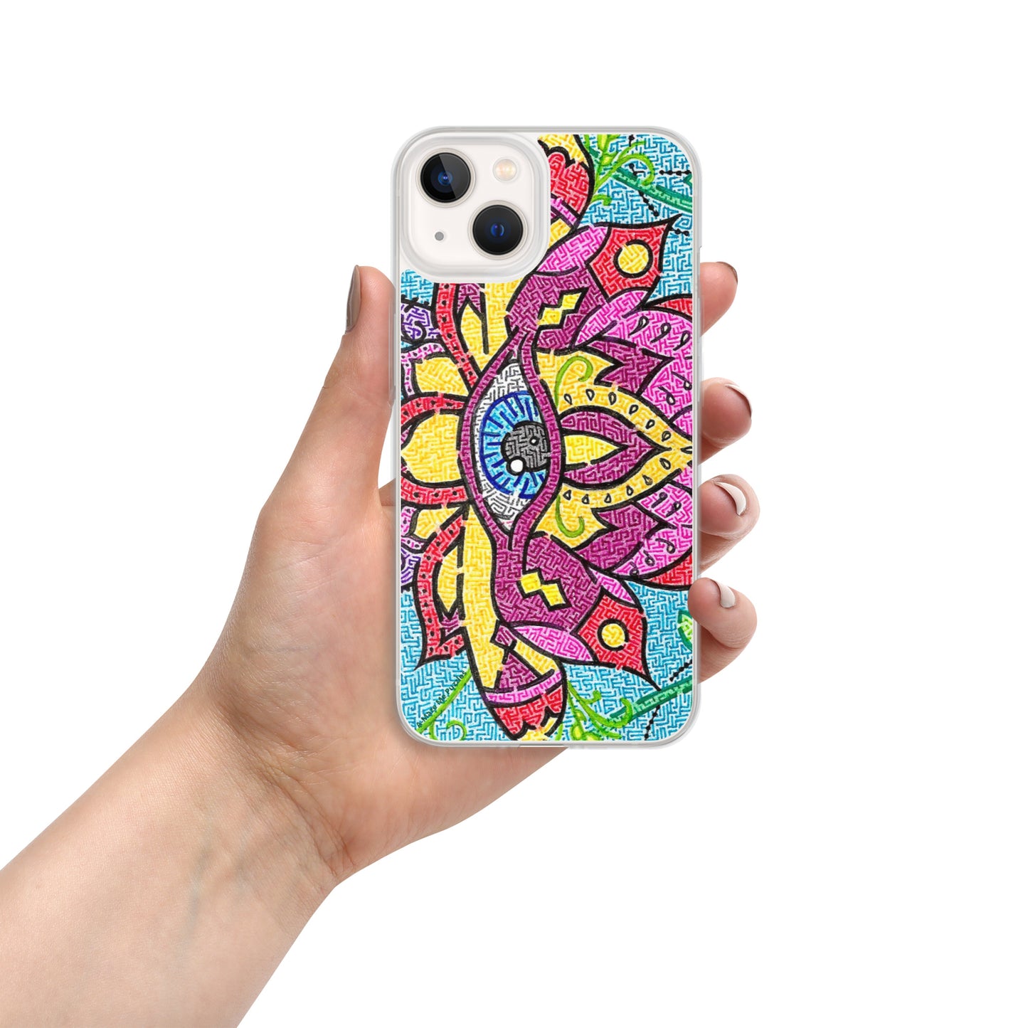 Mandala Maze iPhone Case