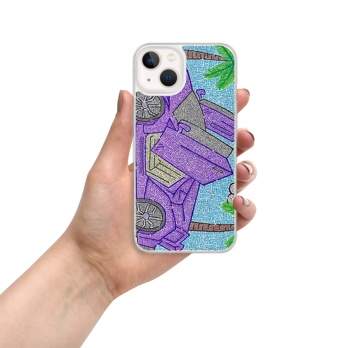 Lamborghini Maze iPhone Case