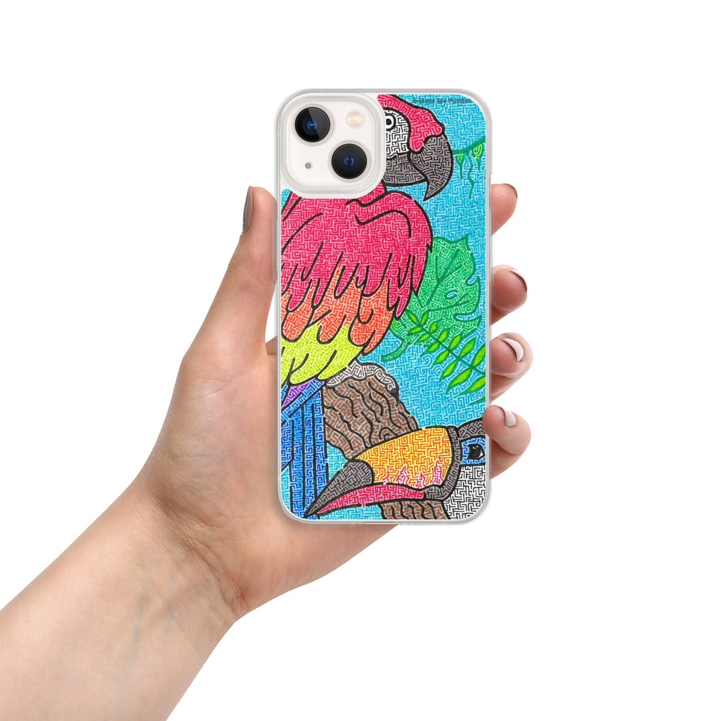 Parrot Maze iPhone Case