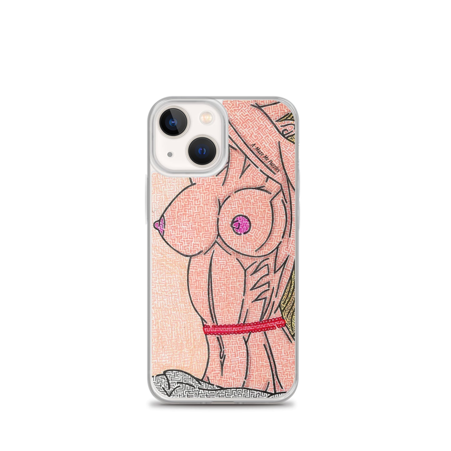 Breasts Maze iPhone Case