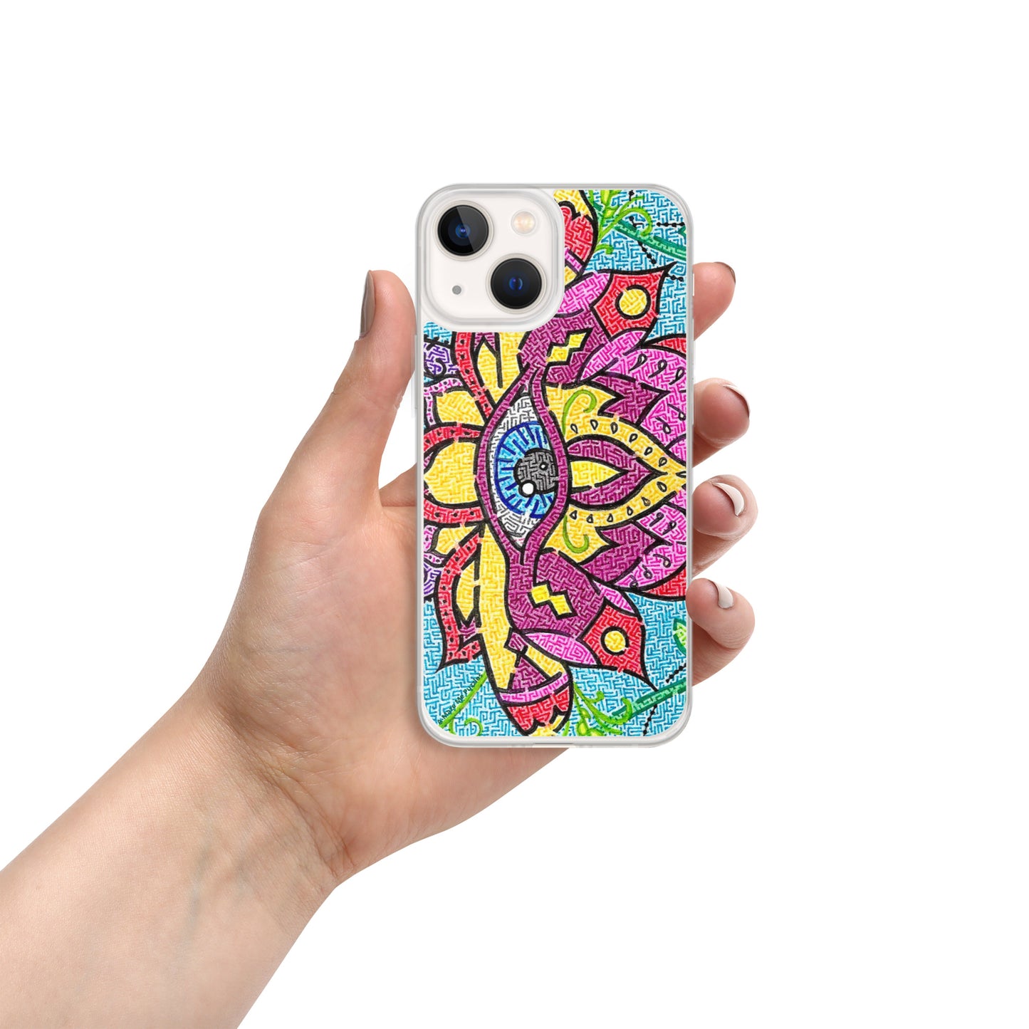 Mandala Maze iPhone Case