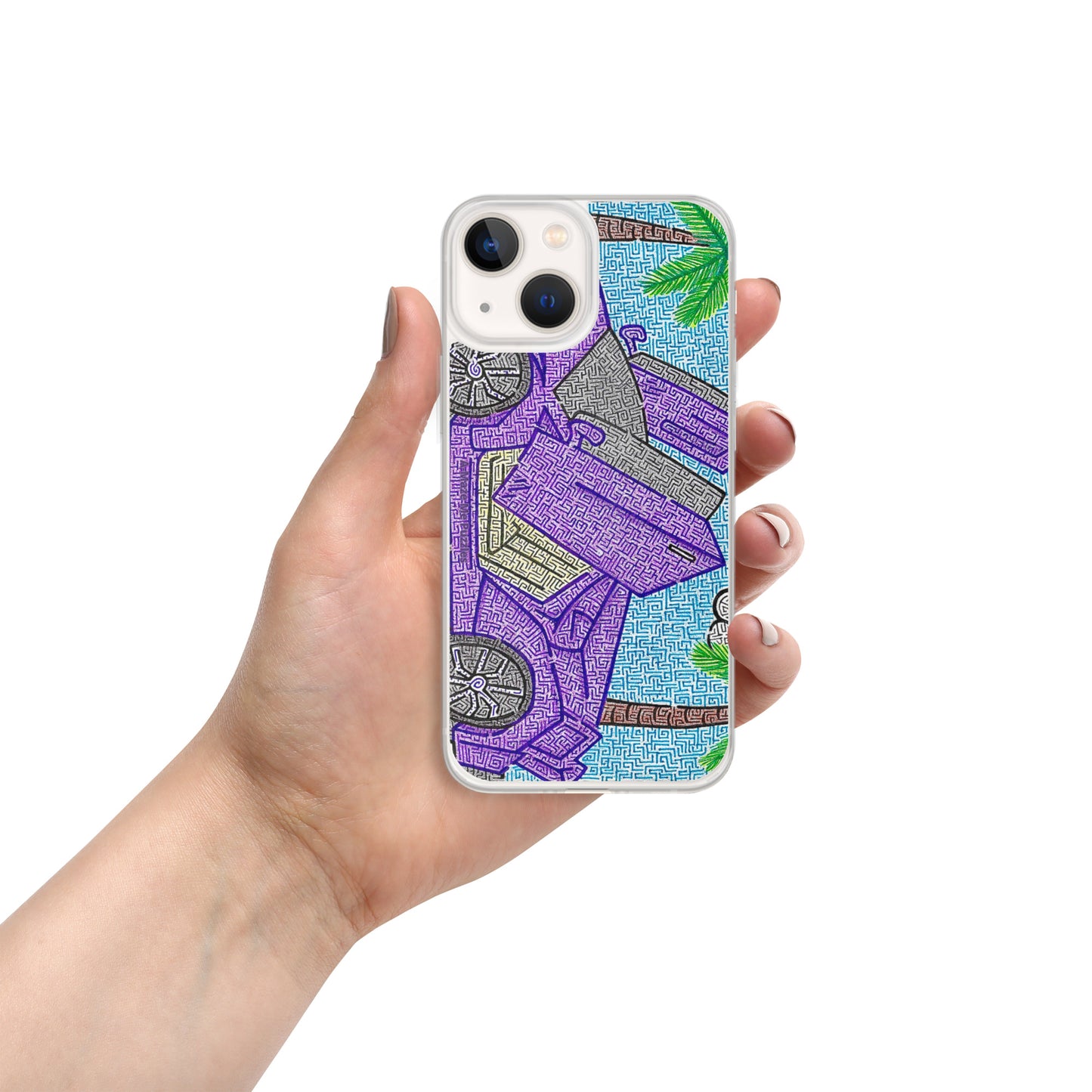 Lamborghini Maze iPhone Case