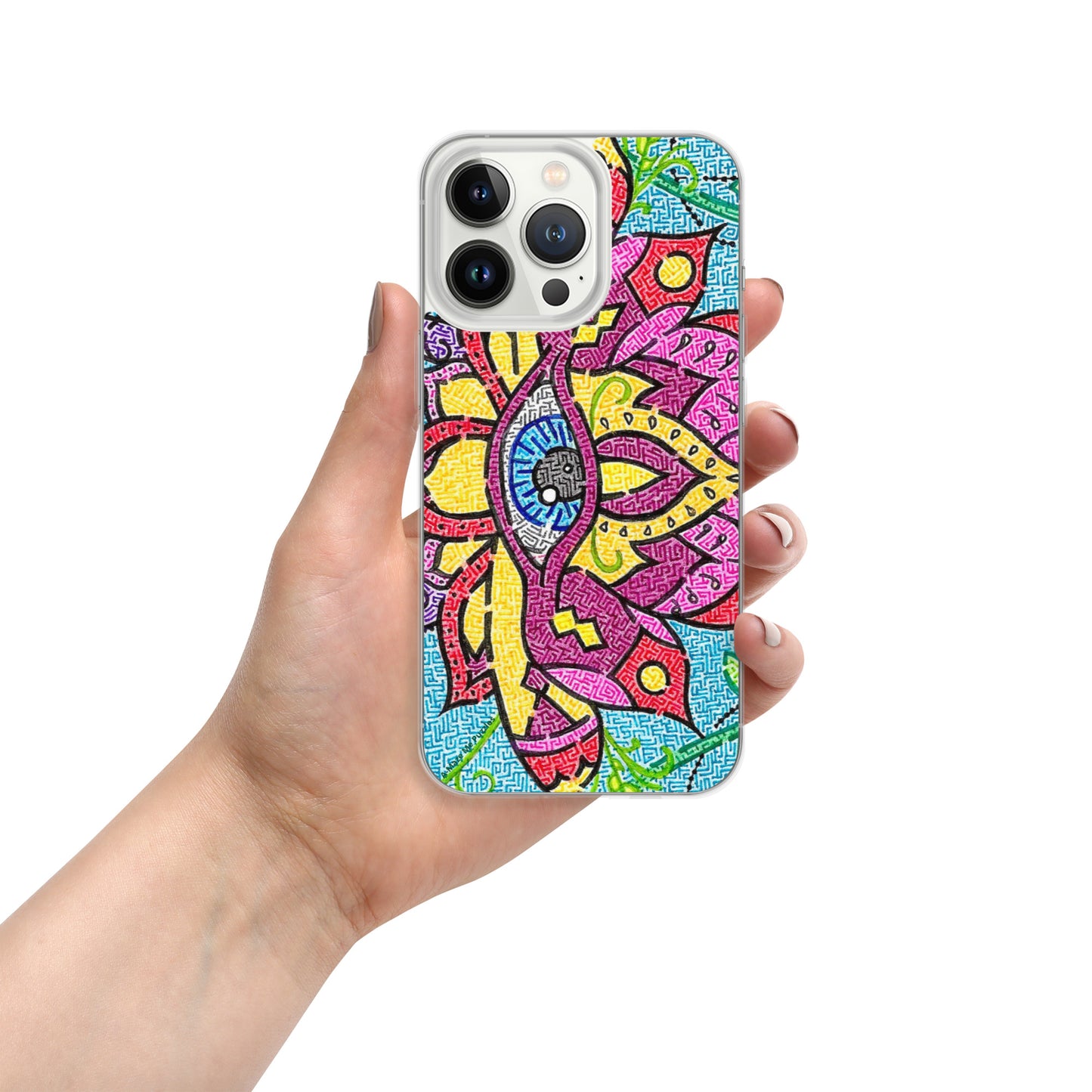 Mandala Maze iPhone Case
