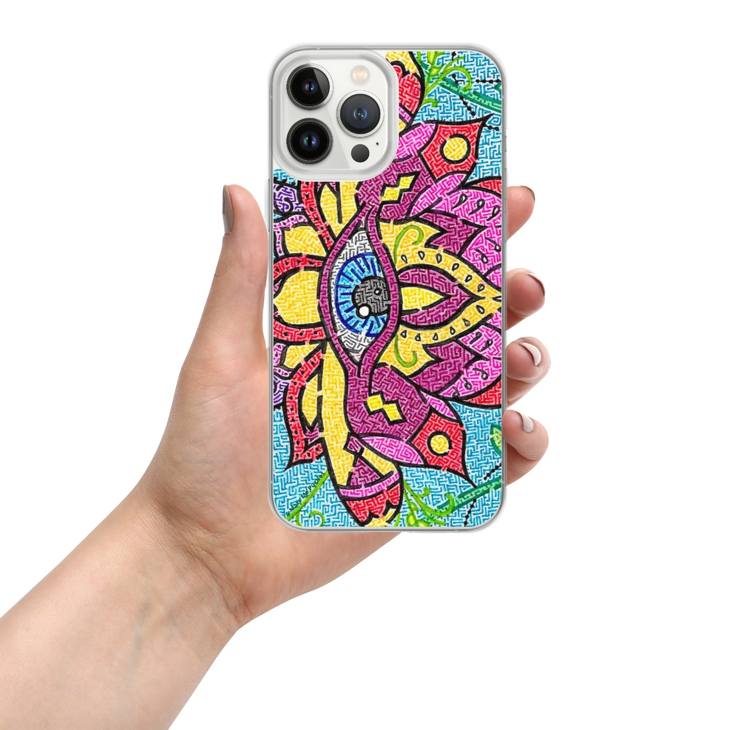Mandala Maze iPhone Case