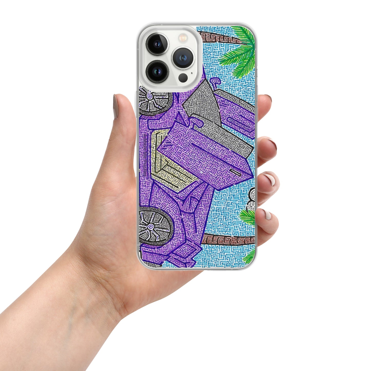 Lamborghini Maze iPhone Case