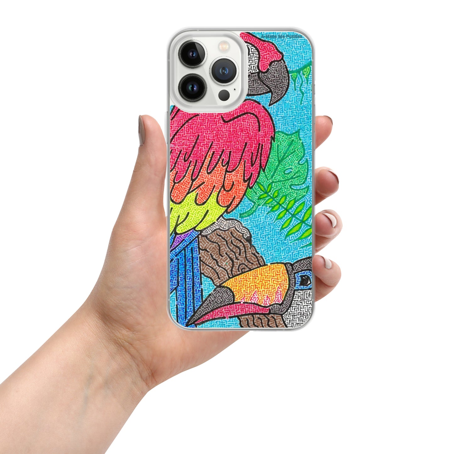 Parrot Maze iPhone Case