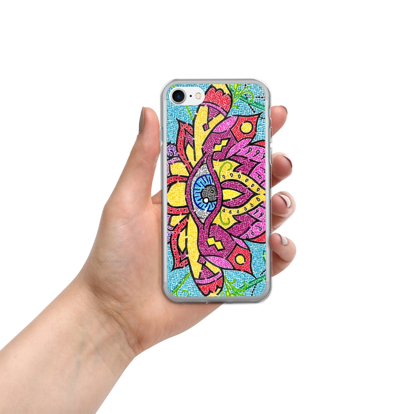 Mandala Maze iPhone Case