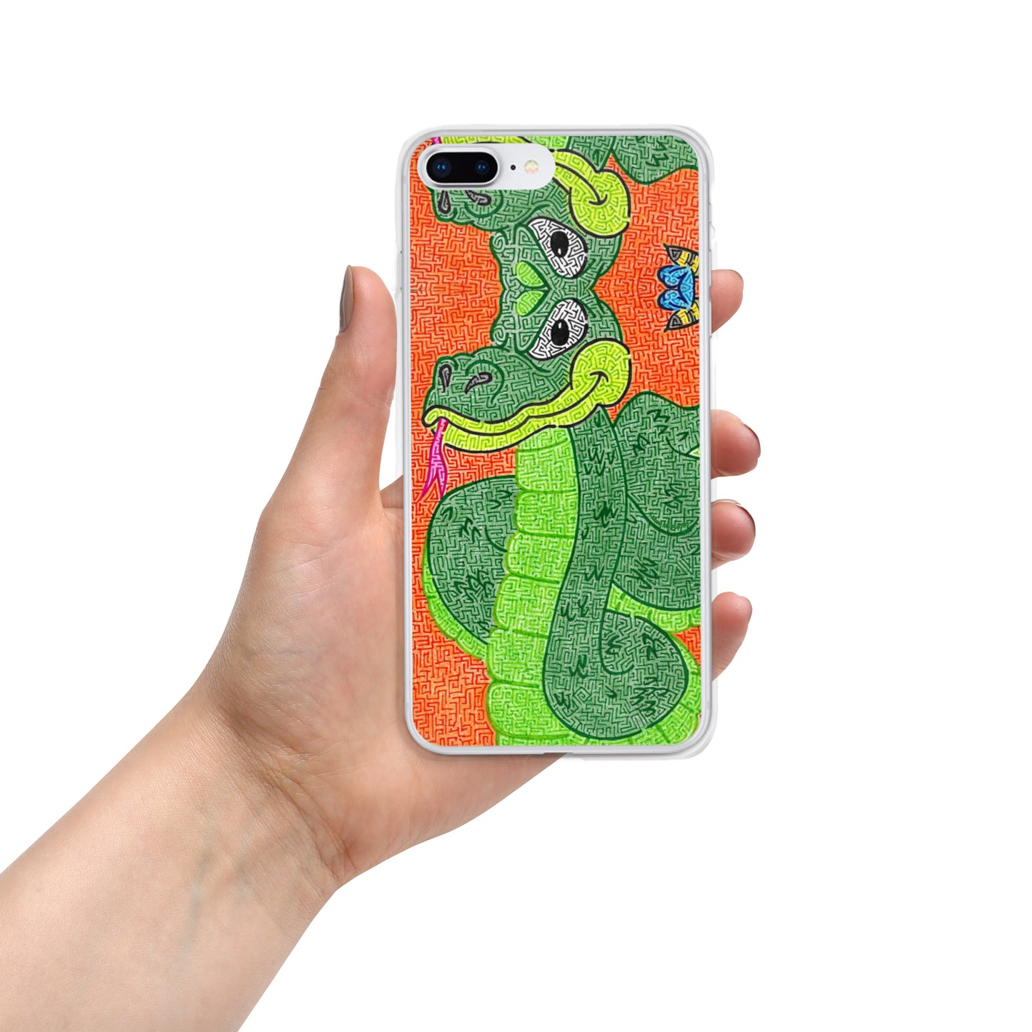 Snake Maze iPhone Case