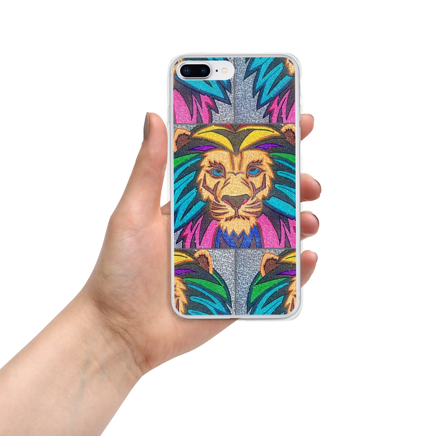 Lion Maze iPhone Case