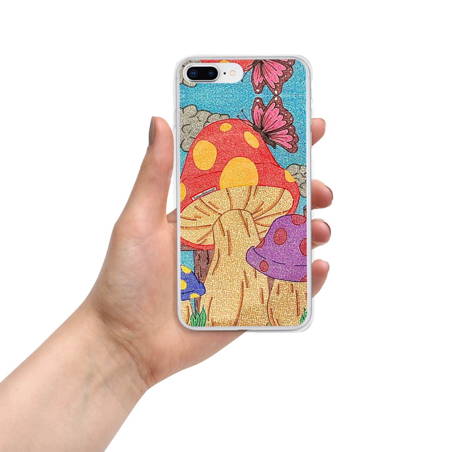 Mushrooms Maze iPhone Case