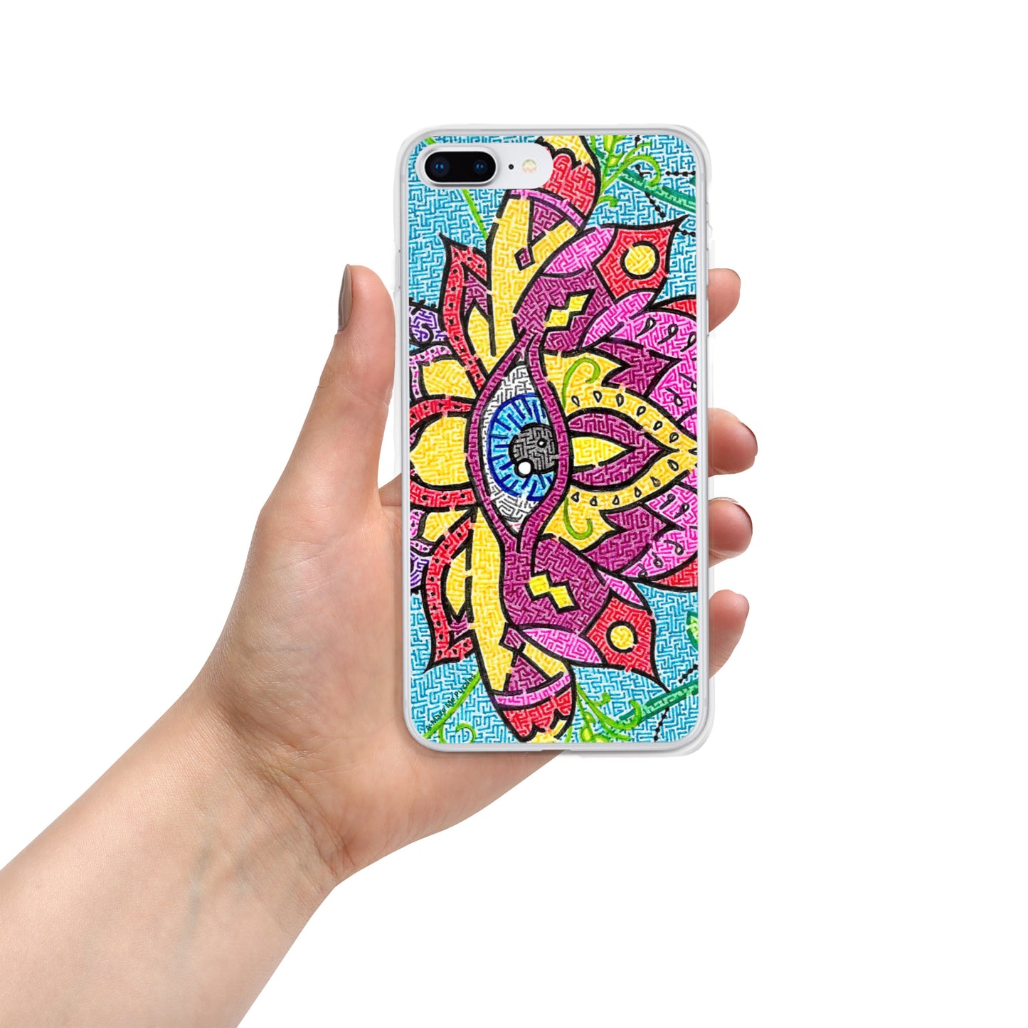Mandala Maze iPhone Case