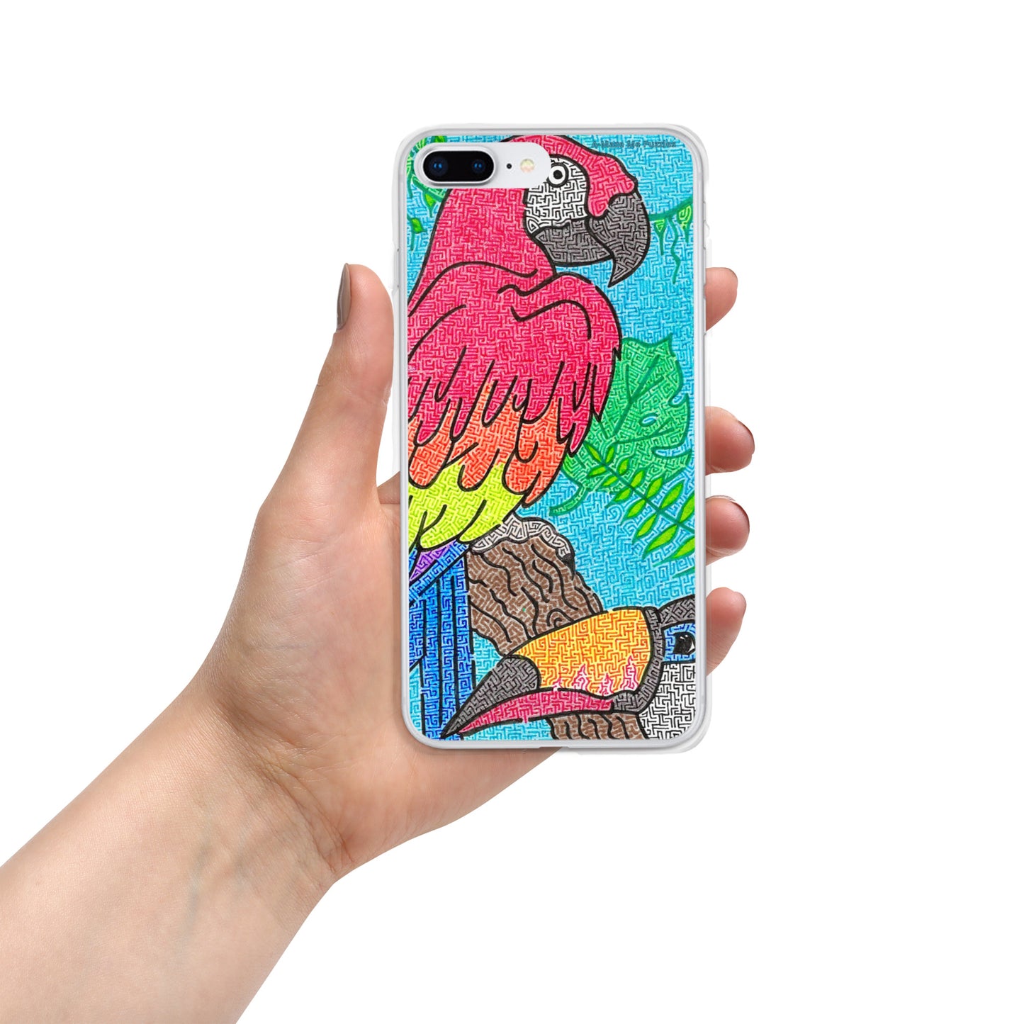 Parrot Maze iPhone Case