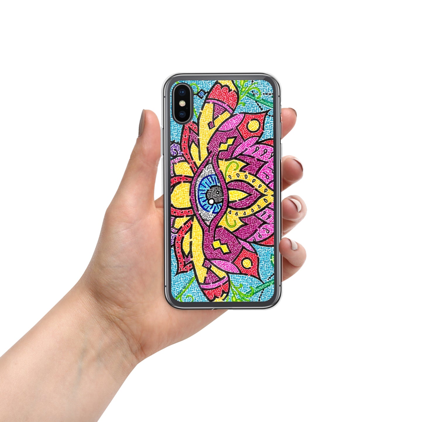Mandala Maze iPhone Case