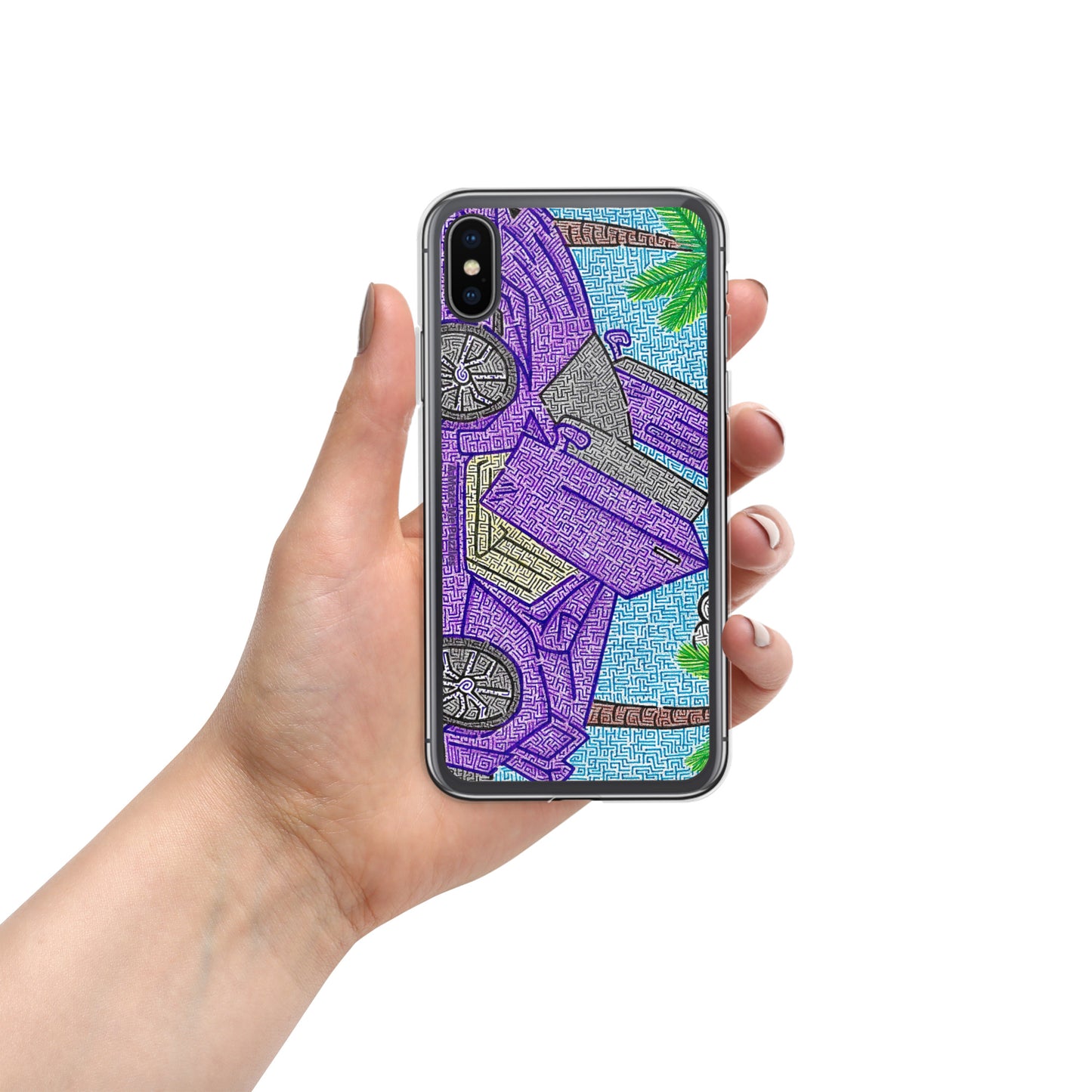 Lamborghini Maze iPhone Case