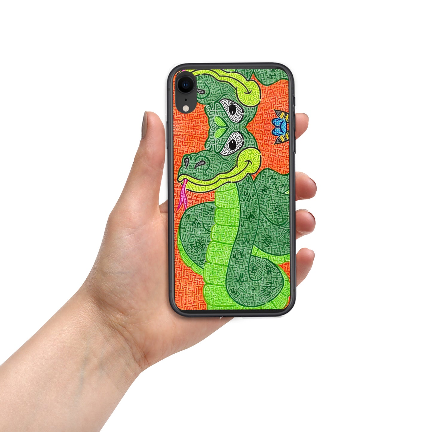 Snake Maze iPhone Case