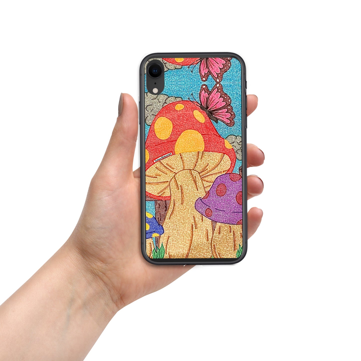 Mushrooms Maze iPhone Case