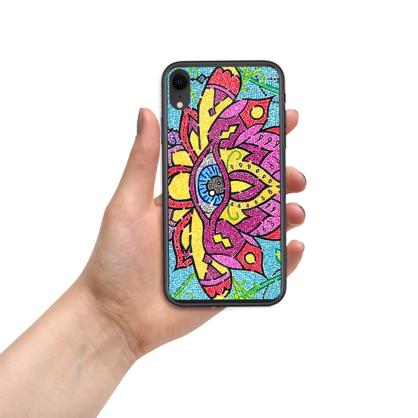 Mandala Maze iPhone Case
