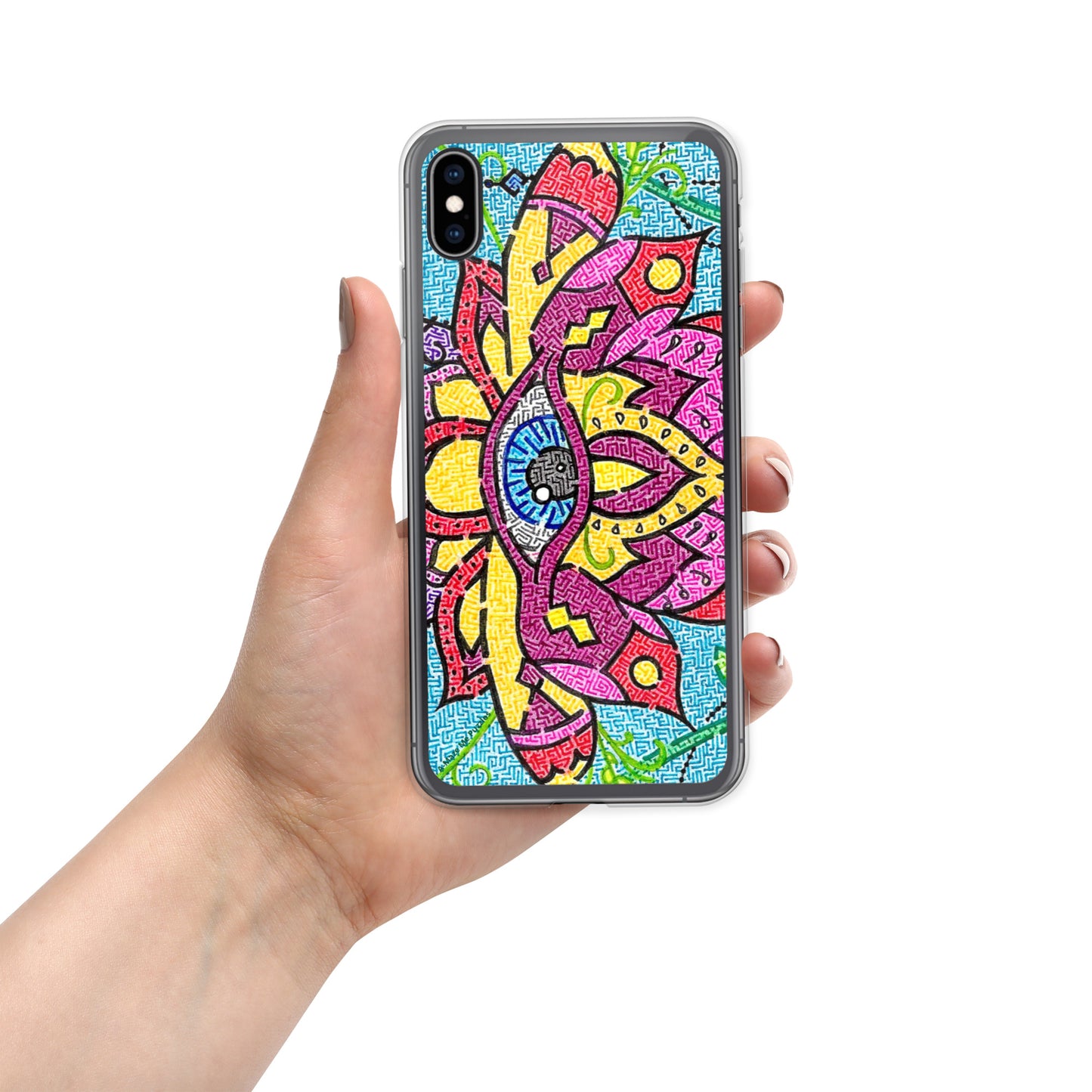 Mandala Maze iPhone Case
